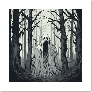 Forest ghost Posters and Art